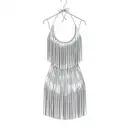 Shimmering Silver Fringe Dress – Glam Cowgirl Rodeo Night