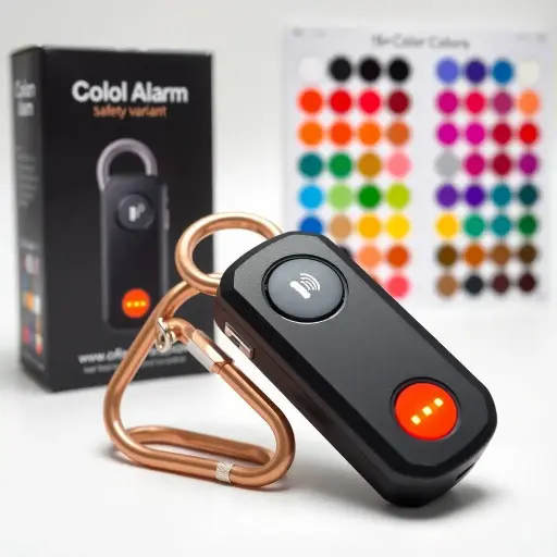 Vantamo Rechargeable Personal Alarm for Women – 130dB Siren, Strobe Light & Self-Defense Keychain with Battery Alert